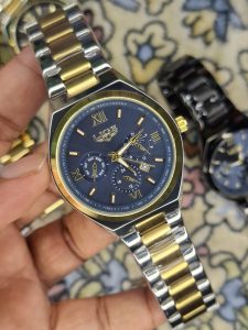 LIGE Fashion Quartz Watch for Men Color : T/ Blue