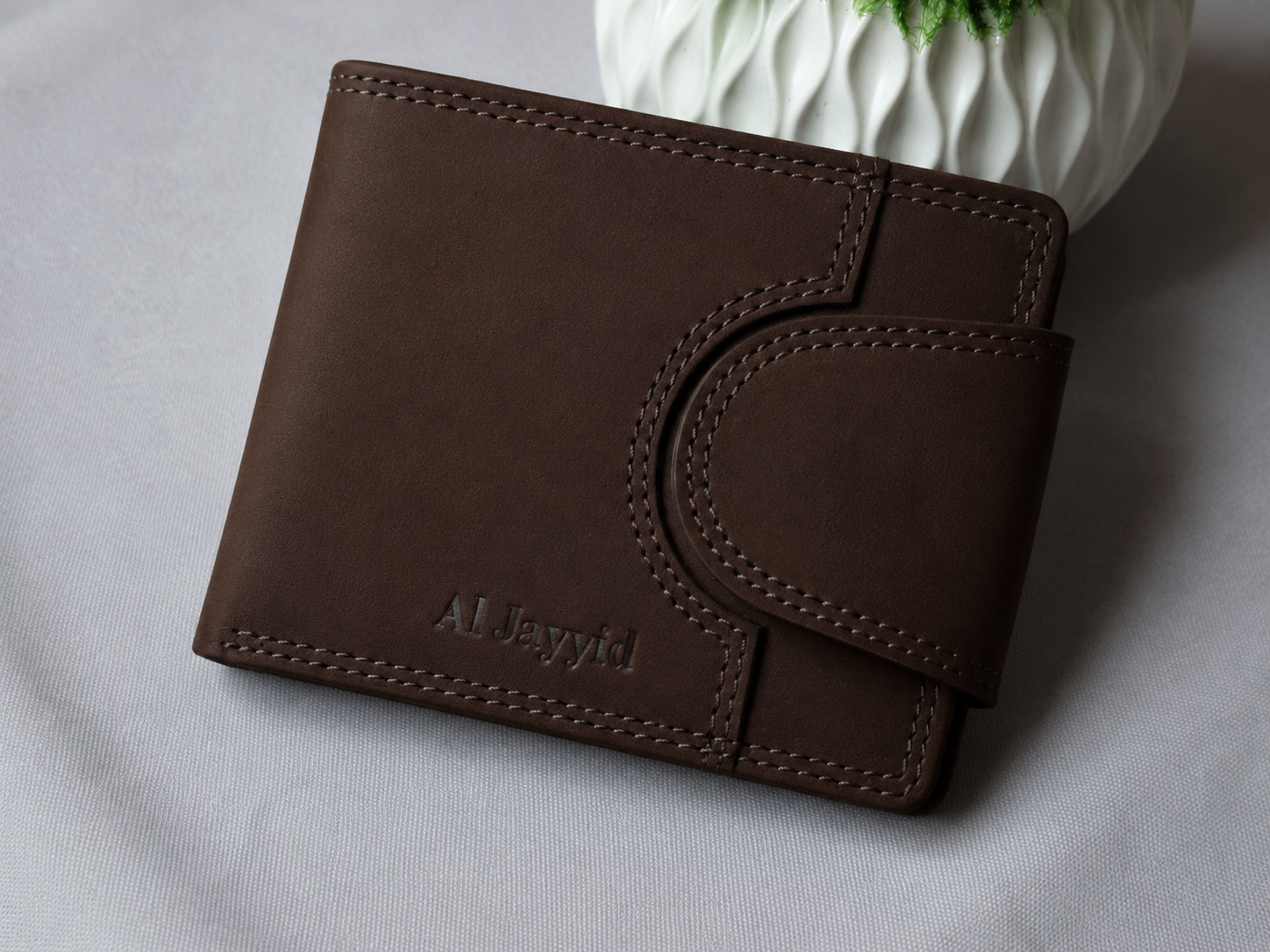 Men’s Original Premium Leather Wallet WV-0.3 Dark brown