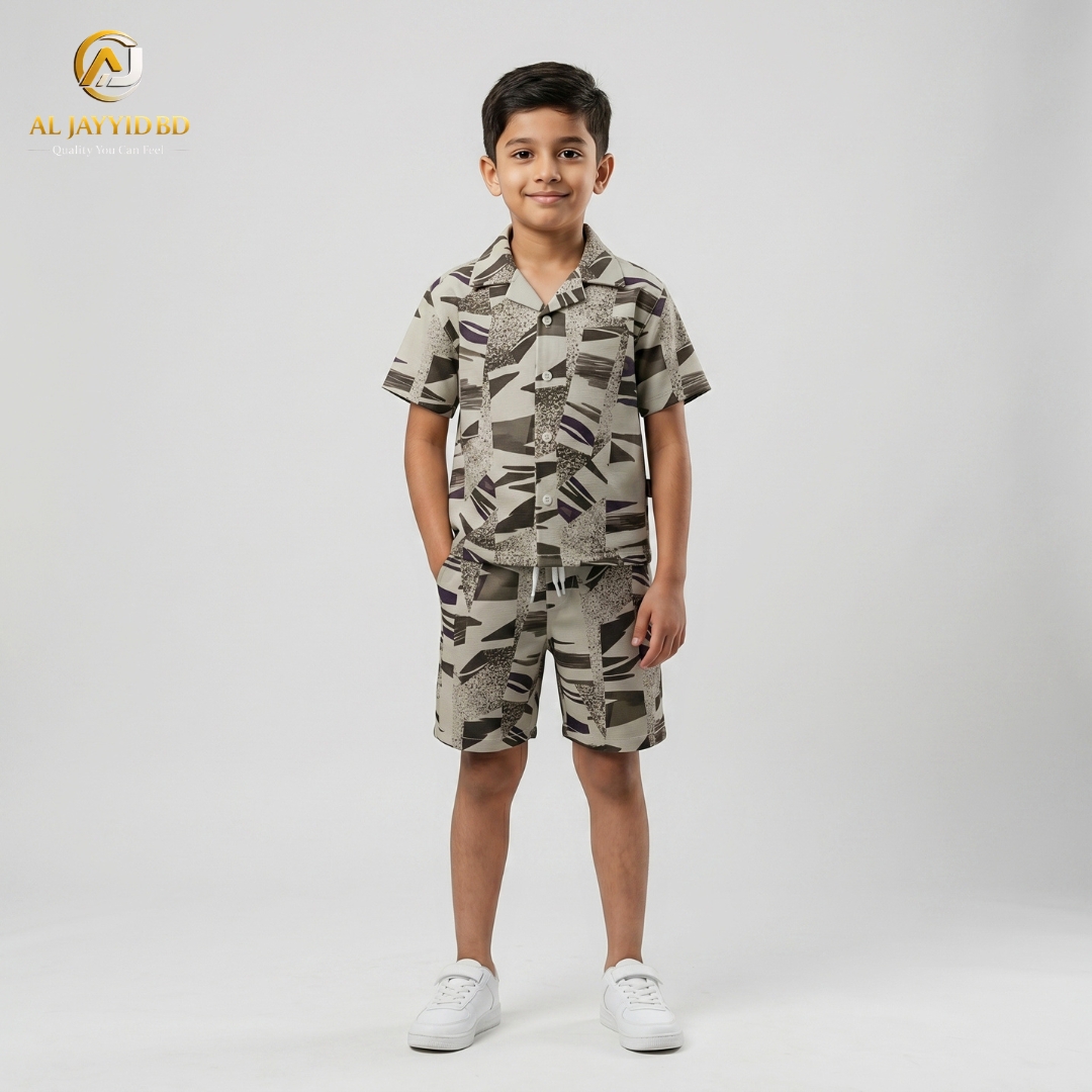 boy’s Kids Premium Summer Shirt Set 04