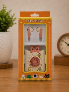 GM500 নামে একটি 2-in-1 Bluetooth Earbuds + Bluetooth Speaker Burant Orange