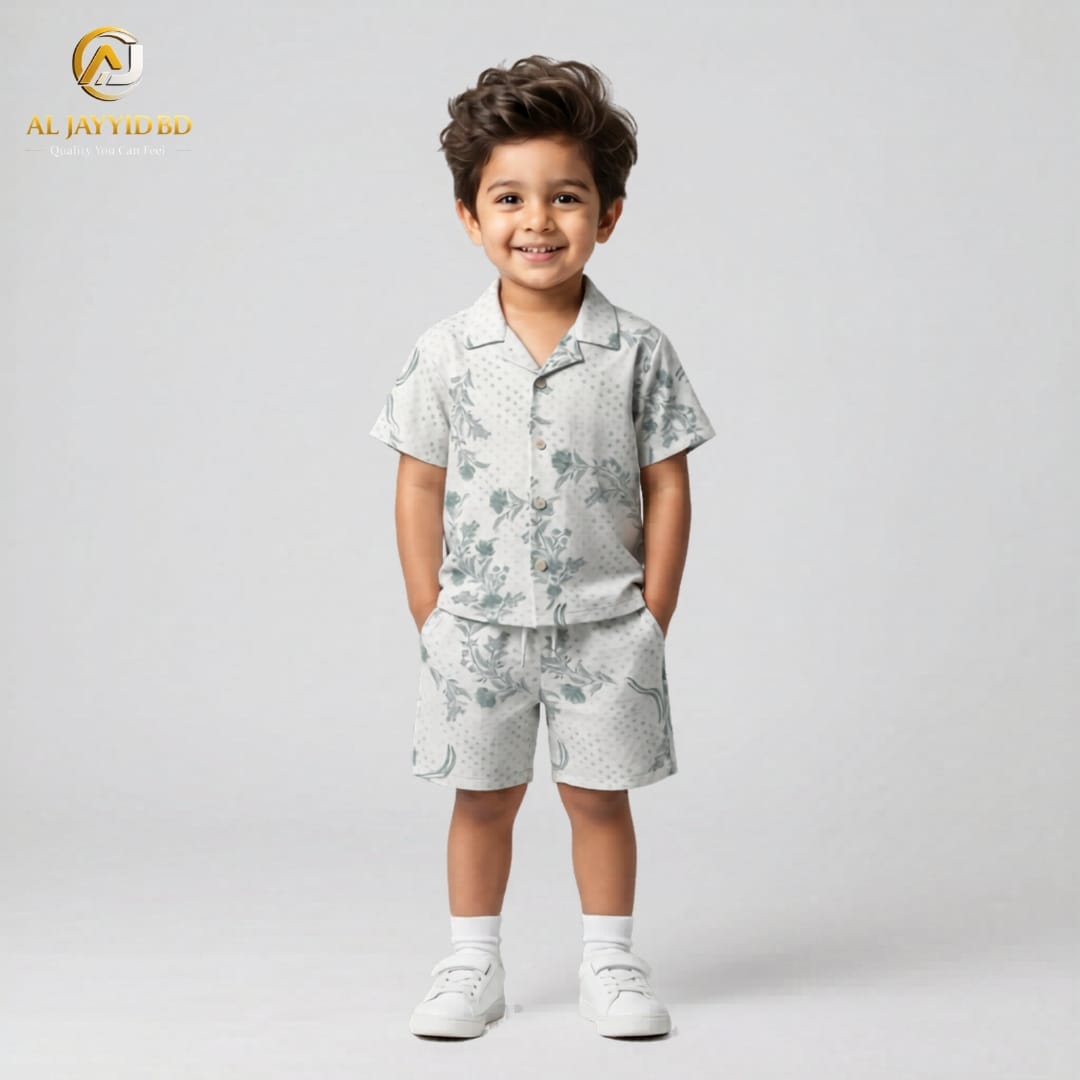 boy’s Kids Premium Summer Shirt Set 01