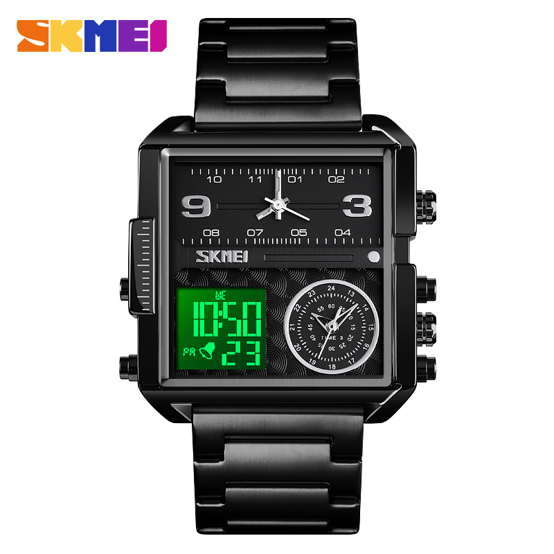 SKMEI 1584 Men's Digital Quartz Watch Black