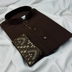 Luxury Embroidery Collection  112 Espresso Brown