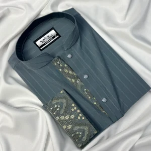 Luxury Embroidery Collection  112 Slate Gray